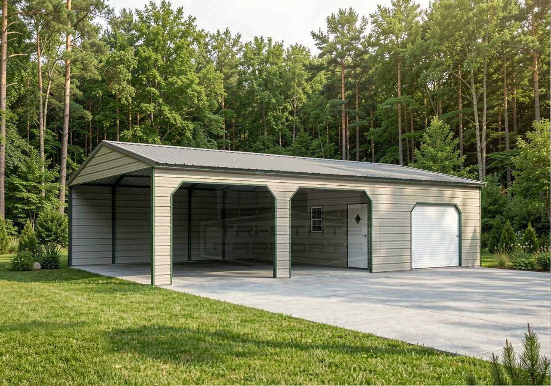 24'W X 40'L X 9'H VERTICAL ROOF SKU 128